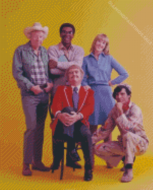 Captain Kangaroo Diamond Painting