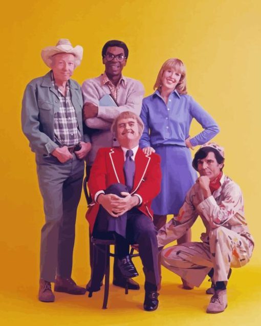 Captain Kangaroo Diamond Painting