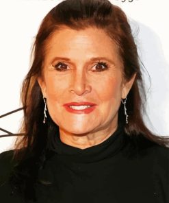 Carrie Fisher Diamond Painting