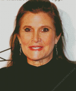 Carrie Fisher Diamond Painting