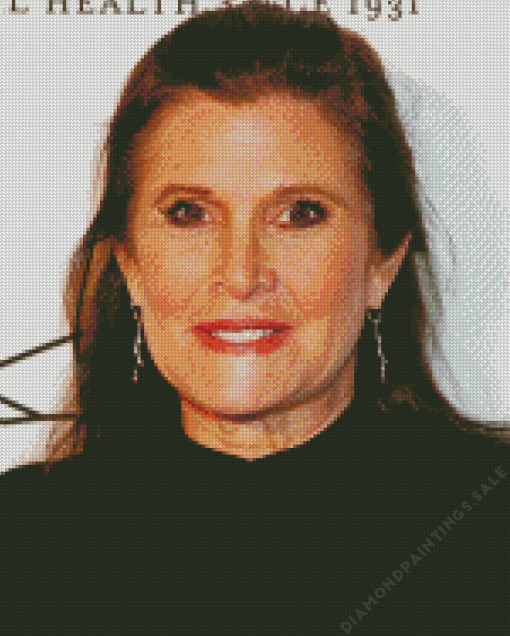 Carrie Fisher Diamond Painting