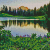 Cascade Range Landscape Diamond Painting