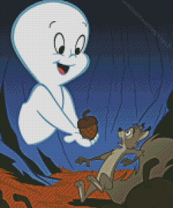 Casper The Friendly Ghost Diamond Painting