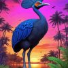 Cassowary Bird Diamond Painting