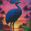 Cassowary Bird Diamond Painting