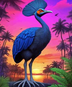 Cassowary Bird Diamond Painting