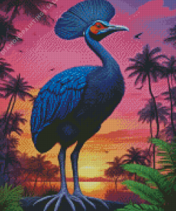 Cassowary Bird Diamond Painting