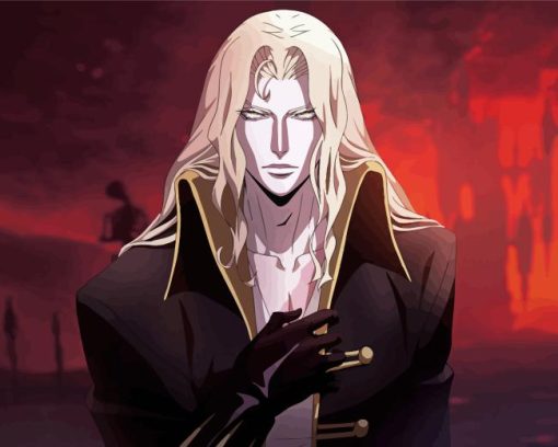 Castlevania Alucard Diamond Painting