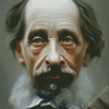 Charles Dickens Diamond Painting