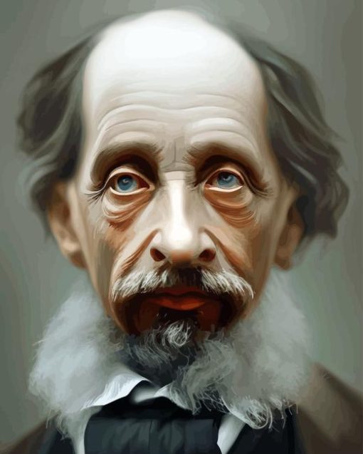 Charles Dickens Diamond Painting