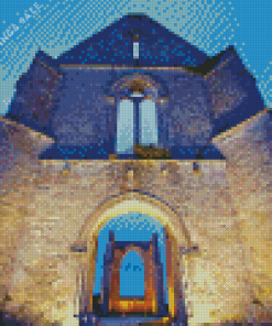 Chateau Abbey Re Island Diamond Painting