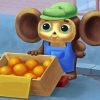 Cheburashka Character Diamond Painting