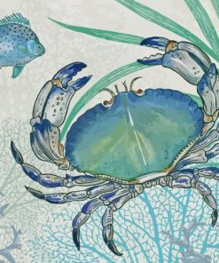 Chesapeake Blue Crab Diamond Painting