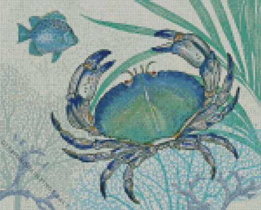 Chesapeake Blue Crab Diamond Painting