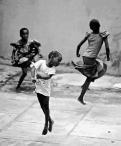 Children Dancing Diamond Painting