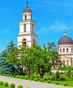 Chisinau Moldova Temple Diamond Painting