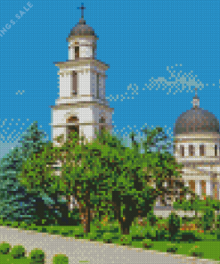 Chisinau Moldova Temple Diamond Painting