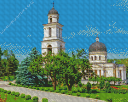 Chisinau Moldova Temple Diamond Painting