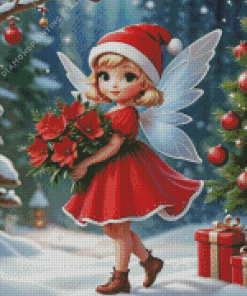 Christmas Little Fairy Diamond Painting