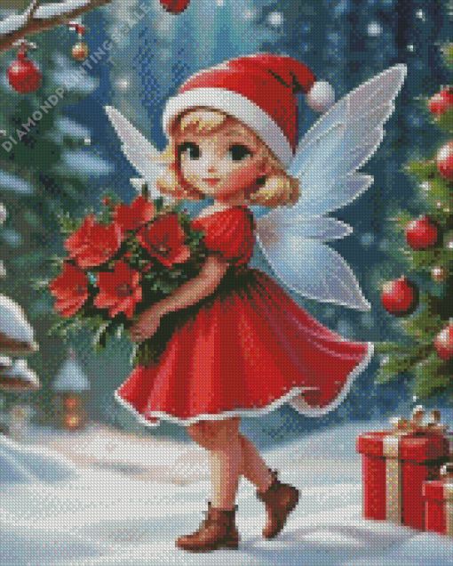 Christmas Little Fairy Diamond Painting