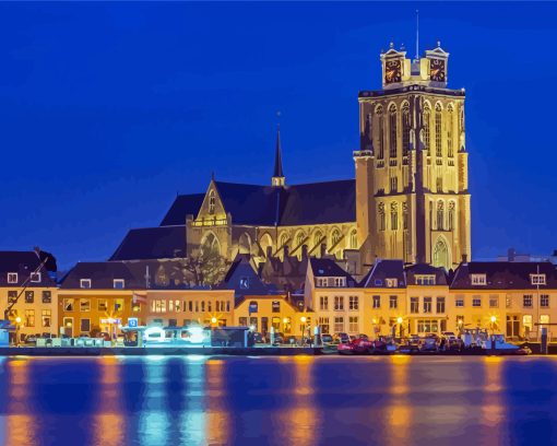 Church Of Our Lady In Dordrecht Diamond Painting