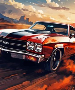 Classic Chevelle Super Sport Diamond Painting