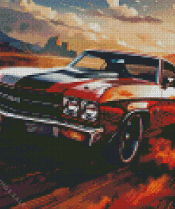 Classic Chevelle Super Sport Diamond Painting