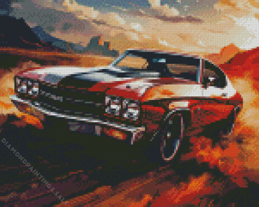 Classic Chevelle Super Sport Diamond Painting