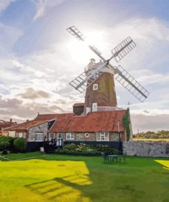 Cley Windmill Diamond Painting