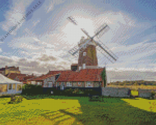 Cley Windmill Diamond Painting