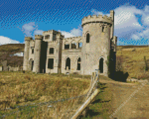 Clifden Castle Diamond Painting