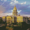 Colorado State Capitol Denver Diamond Painting