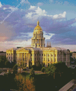 Colorado State Capitol Denver Diamond Painting