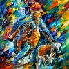 Colorful Abstract Cowboy Diamond Painting