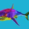 Colorful Shark Diamond Painting