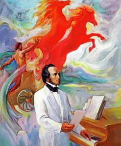 Composer Felix Mendelssohn Diamond Painting