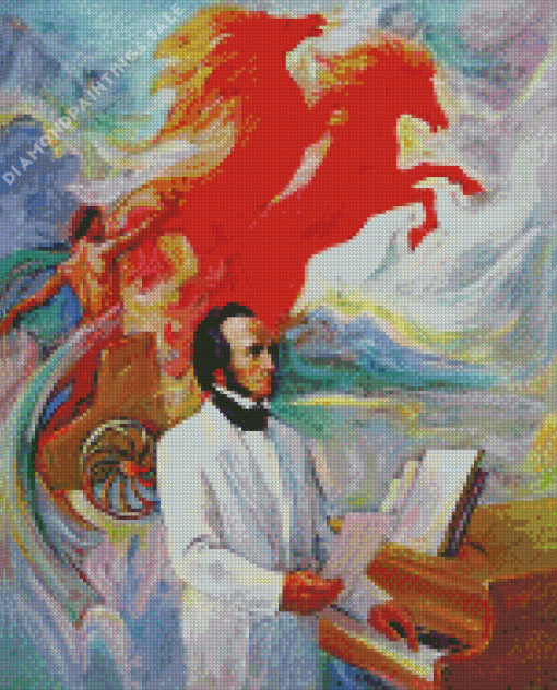 Composer Felix Mendelssohn Diamond Painting