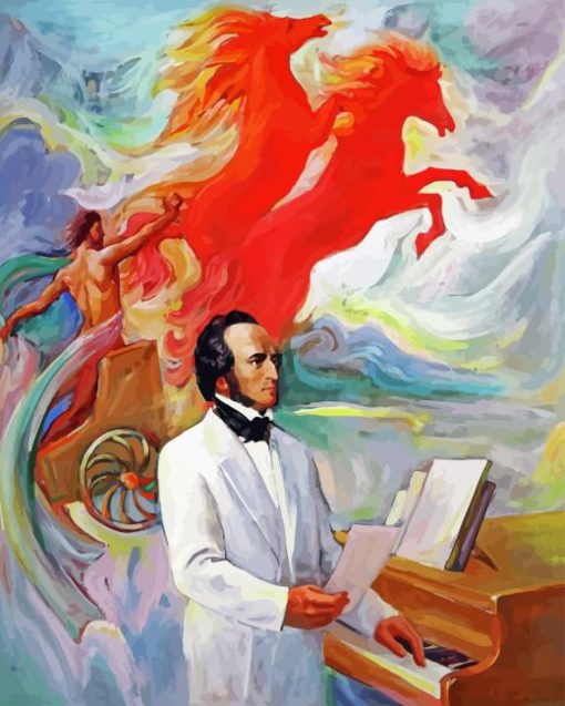 Composer Felix Mendelssohn Diamond Painting