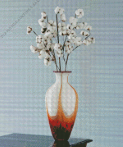 Cotton Branch Diamond Painting