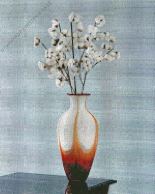 Cotton Branch Diamond Painting