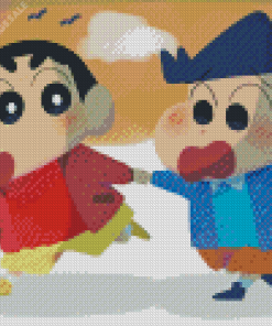 Crayon Shin Anime Diamond Painting