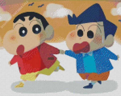 Crayon Shin Anime Diamond Painting