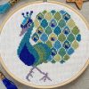 Cross Stitch Peacock Diamond Paintings