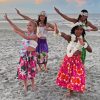 Dancers On The Beach Diamond Painting