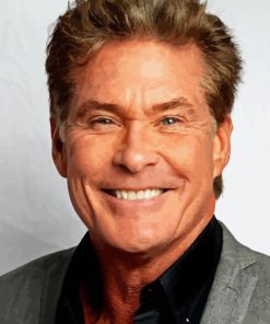 David Hasselhoff Diamond Painting