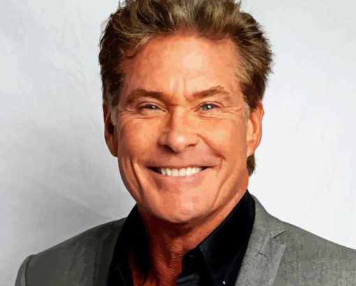 David Hasselhoff Diamond Painting