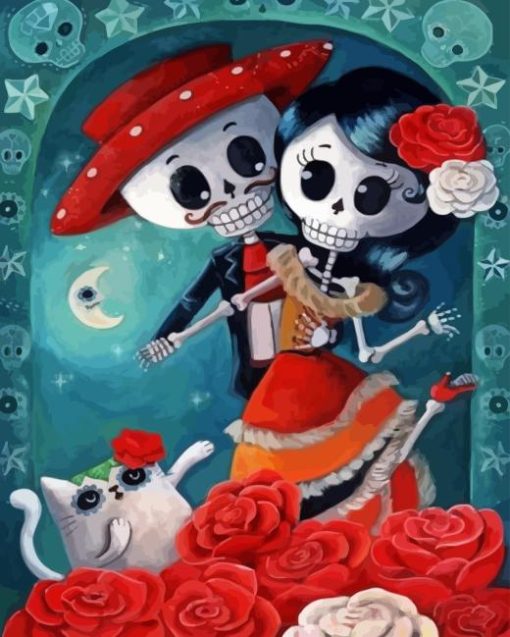 Day Of The Dead Diamond Painting