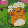 Dedenne Hamster Diamond Painting