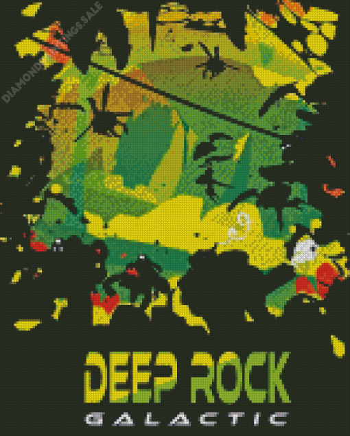 Deep Rock Galactic Poster Art Diamond Painting