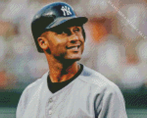 Derek Jeter Diamond Painting